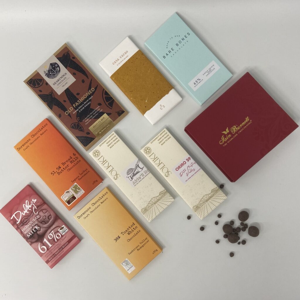 Chocolate Tasting Club Bar Selection